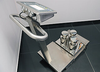 The mobile weighing solution is made for flexible use